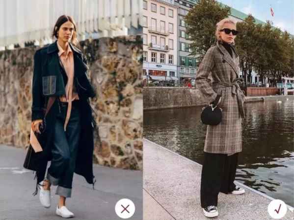 秋季阔腿裤搭配鞋 这样搭配时髦又有温度