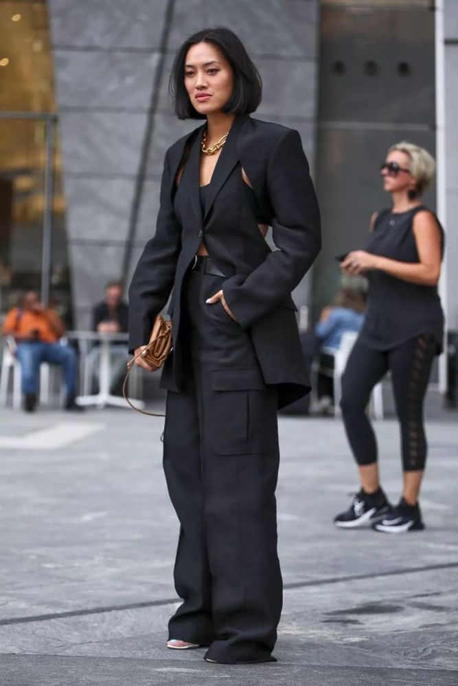 欧美街拍 看时尚潮人把基本款穿成时尚博主的样子?