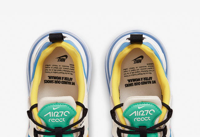 鞋垫与后跟细节十分亮眼！Air Max 270 React 全新配色现已发售