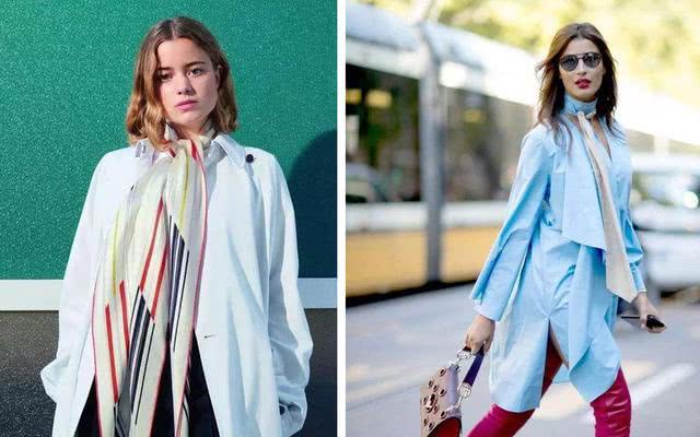 秋季风衣想穿出高级感？学街拍潮人这4招搭配，让你气质优美