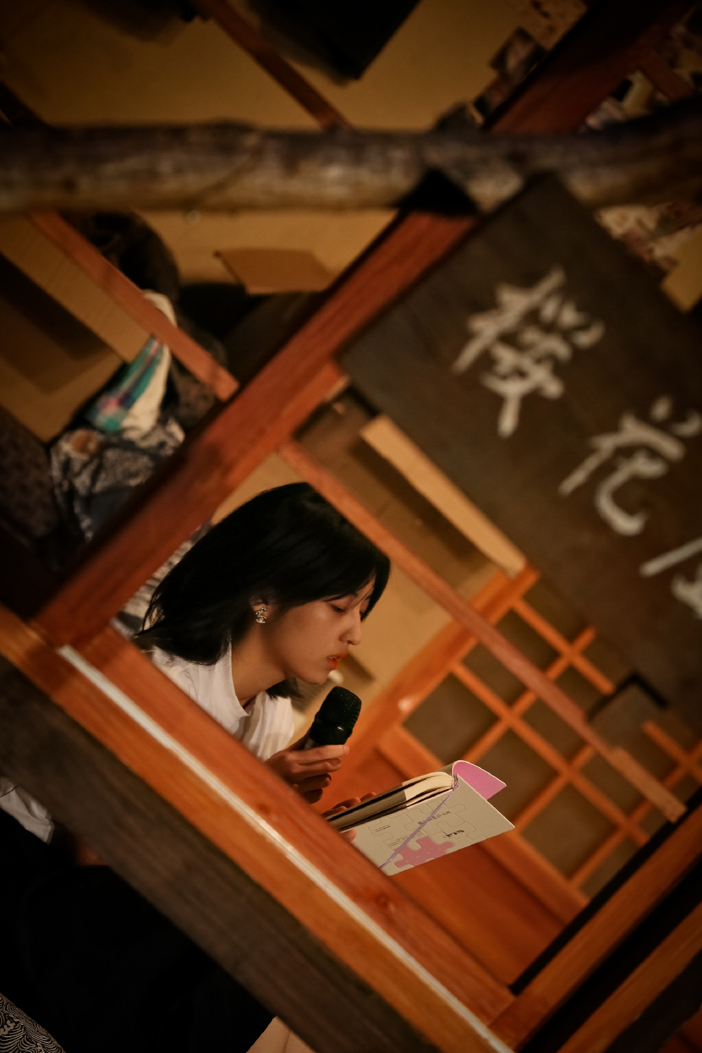 张子枫清新浪漫文艺风格写真照片