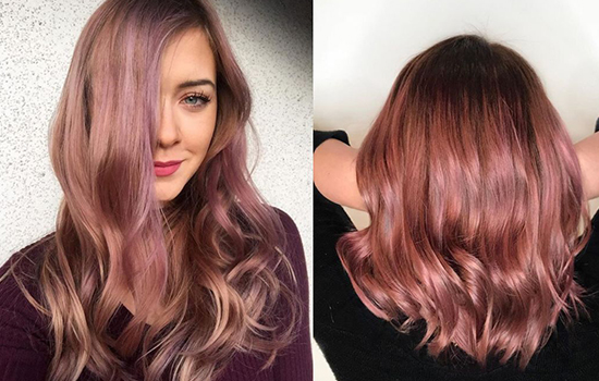 粉棕色的发色怎么染