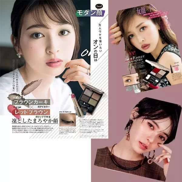 2019年最流行的秋冬妆容,森绘梨佳又赢了