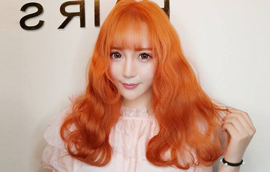 这样的脏橘色需要漂吗