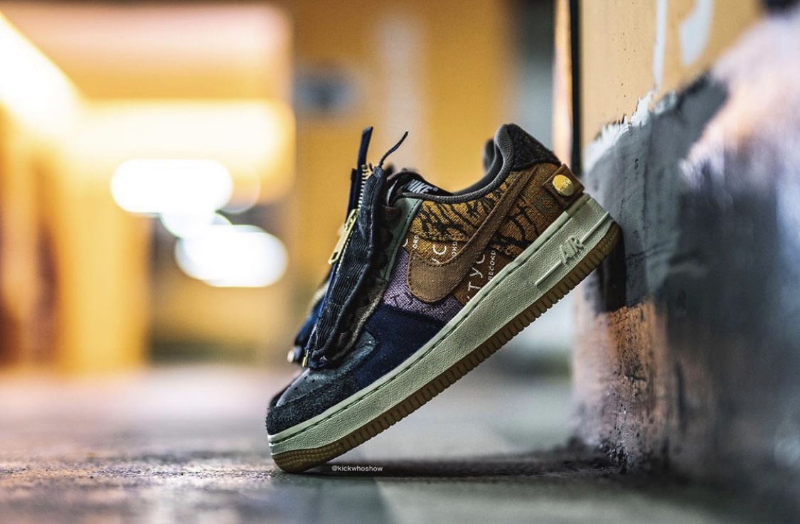 看完必冲！Travis Scott x Air Force 1联乘实物细节大赏！