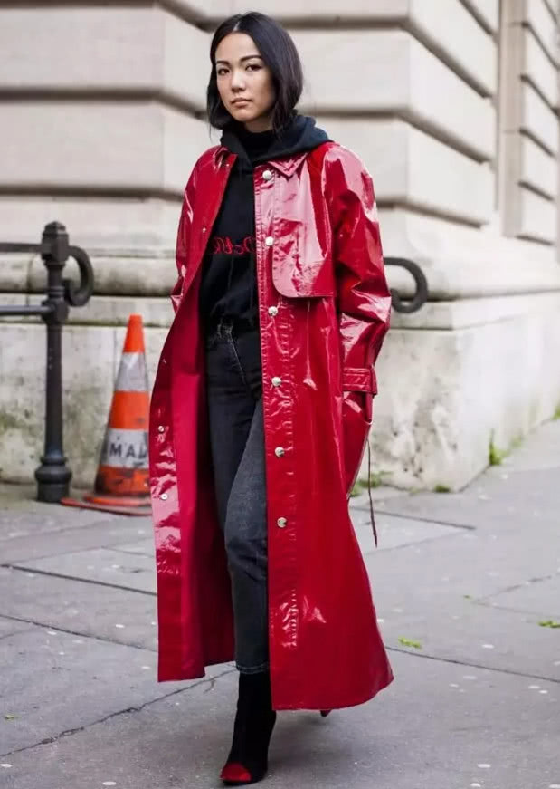 拉风的风衣太适合这个秋天了，演绎帅气休闲范