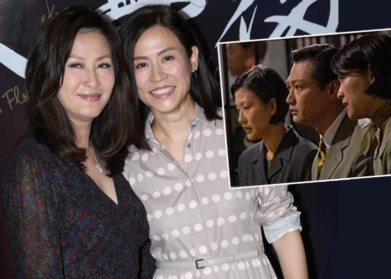 陈慧珊和宣萱同框,皮肤紧致不输当年