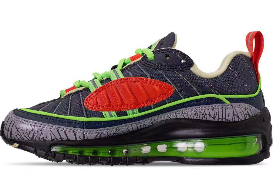细节太棒了!这双全新 Air Max 98 万圣节你喜欢吗?