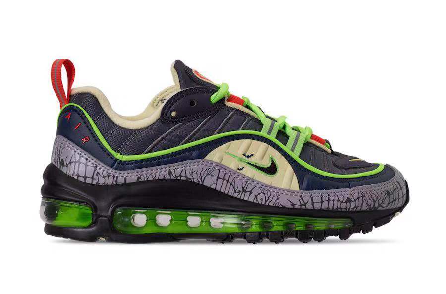 细节太棒了!这双全新 Air Max 98 万圣节你喜欢吗?