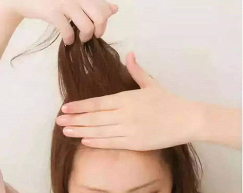 空气刘海怎么定型一天 控油真的很关键