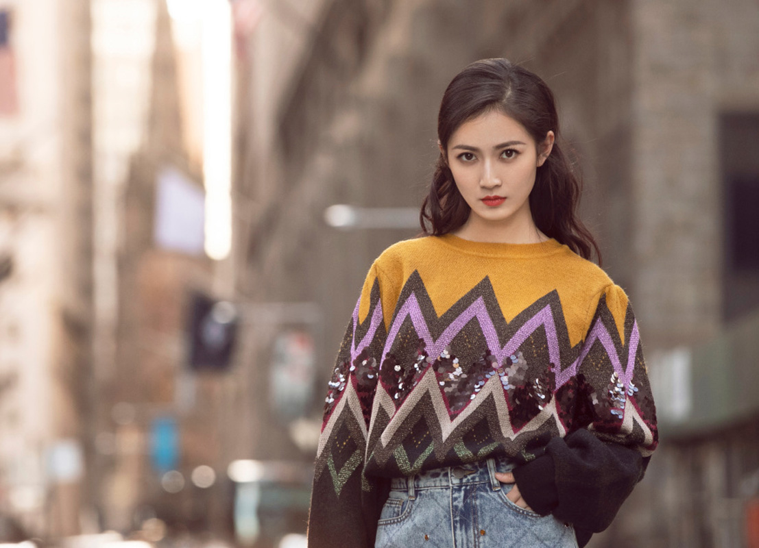 陈钰琪纽约时尚街拍图片