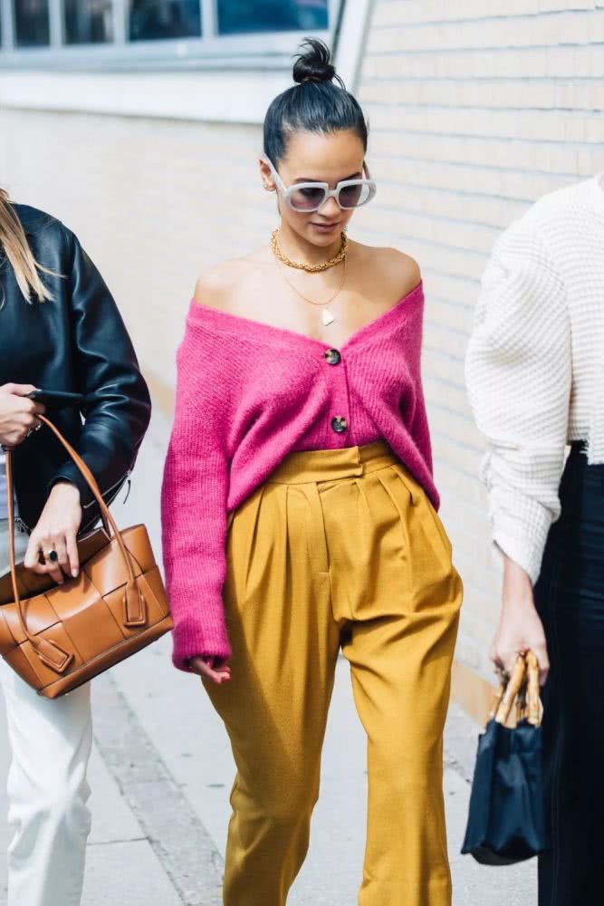 欧美街拍 看时尚潮人把基本款穿成时尚博主的样子?