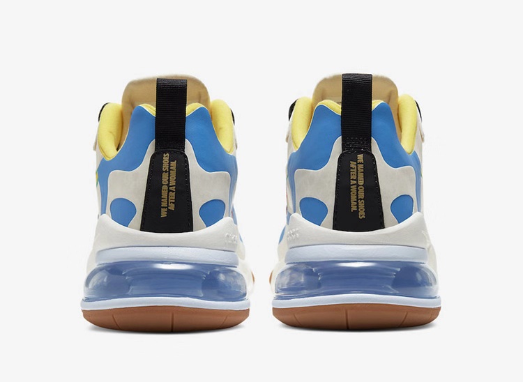 鞋垫与后跟细节十分亮眼！Air Max 270 React 全新配色现已发售