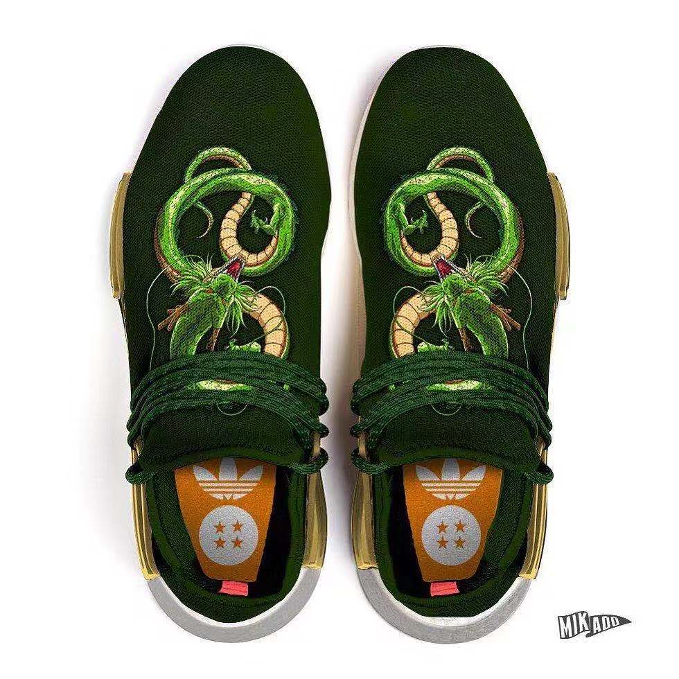 美梦能否成真?龙珠主题的 Pharrell x adidas Original HU NMD 过来看看!