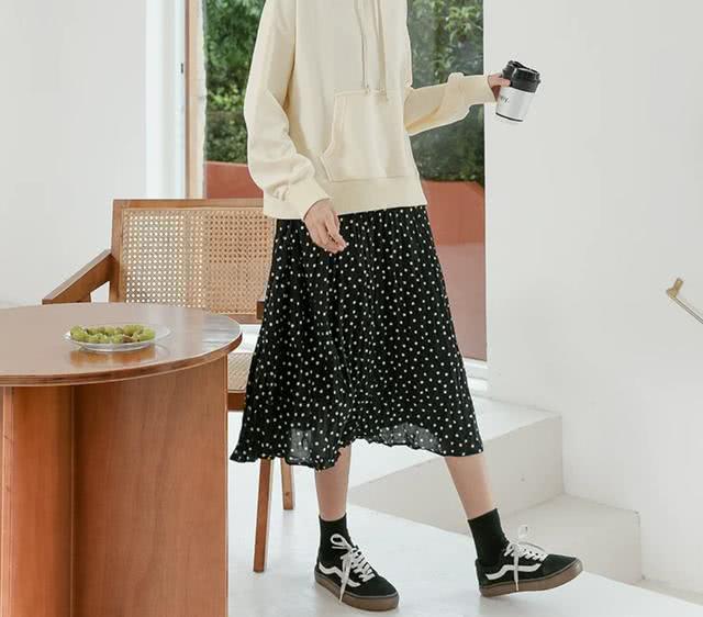 大摆半身裙,给秋天增添仙气感
