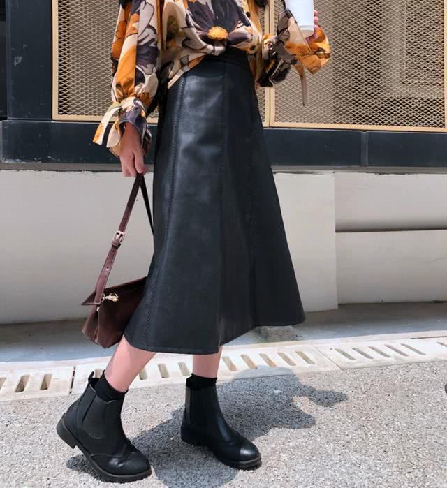 大摆半身裙,给秋天增添仙气感