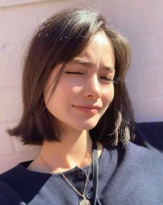 自己剪斜刘海儿的窍门