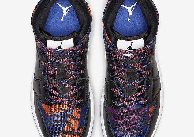 为Jordan Brand穿上虎纹外套!Air Jordan 1 Mid全新配色曝光!
