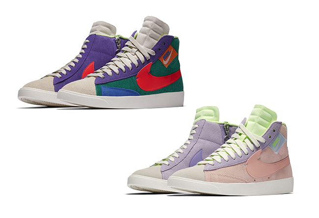 女生请注意，Nike Blazer Mid Rebel是为你准备的！