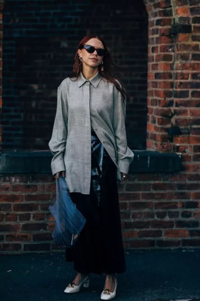 欧美街拍 看时尚潮人把基本款穿成时尚博主的样子?