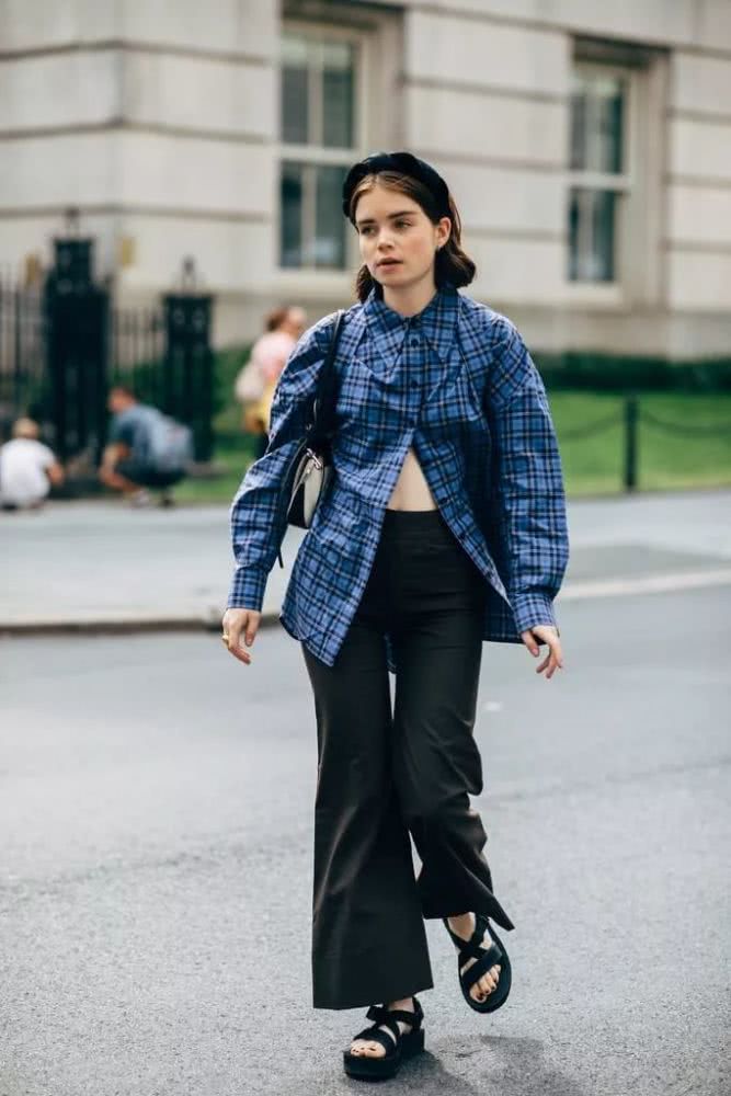 欧美街拍 看时尚潮人把基本款穿成时尚博主的样子?