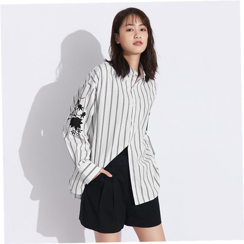 小个子怎样穿衬衫好看？这6个穿搭技巧学了让你显高显瘦还时尚