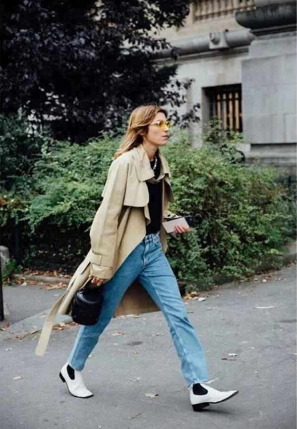 秋季阔腿裤搭配鞋 这样搭配时髦又有温度