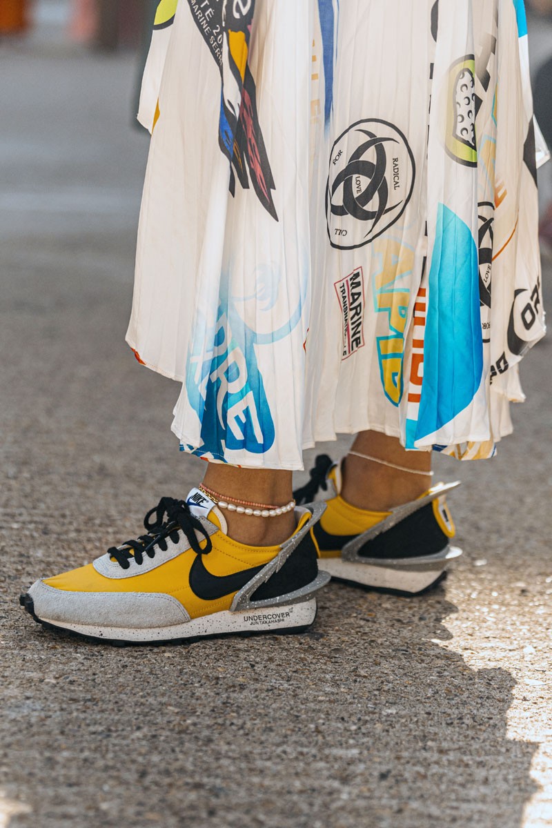 sacai x NIKE上榜,现在的时装周流行什么球鞋!