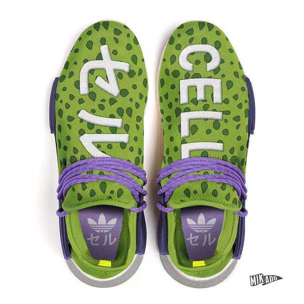 美梦能否成真?龙珠主题的 Pharrell x adidas Original HU NMD 过来看看!