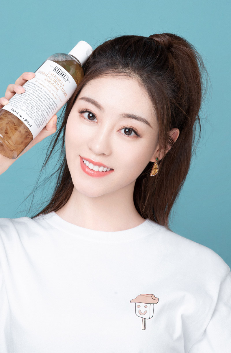 祝绪丹科颜氏代言写真图片