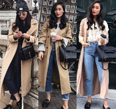 小个子不能穿大衣?看158cm的荷兰亚裔博主LEVI教你如何穿大衣