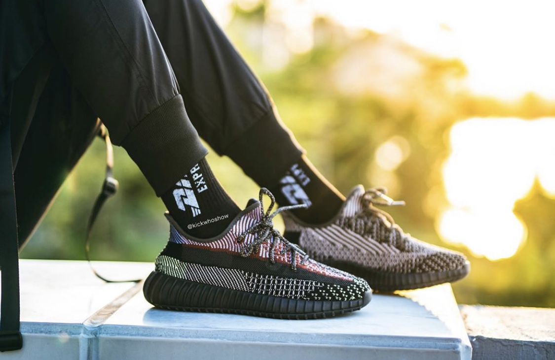 YEEZY BOOST 350 V2 “Yecheil”上脚细节大赏!看完之后你考虑下?