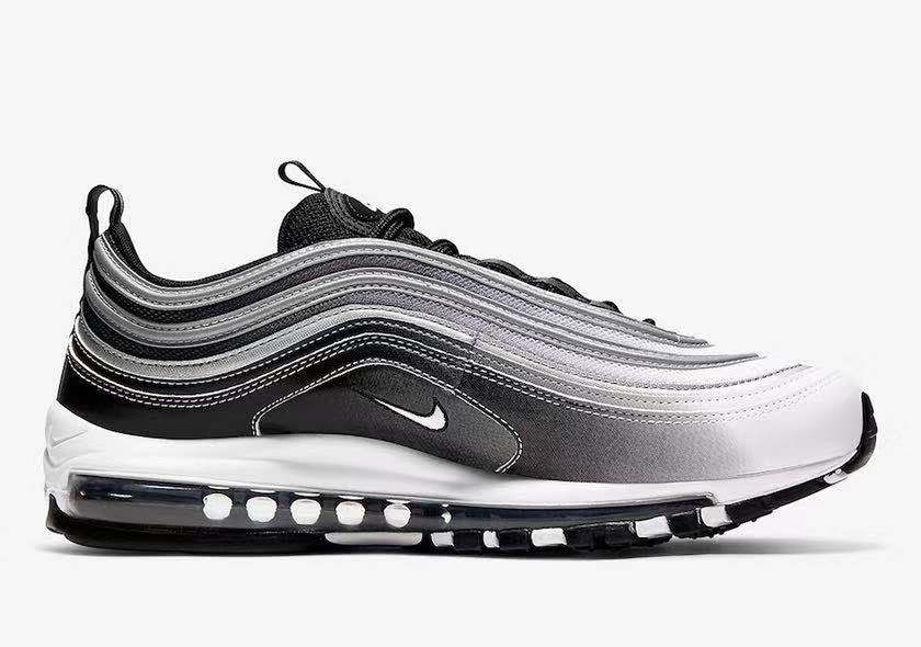 黑白渐变设计！Air Max 97 全新配色现已登场！