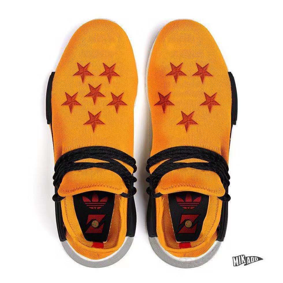 美梦能否成真?龙珠主题的 Pharrell x adidas Original HU NMD 过来看看!