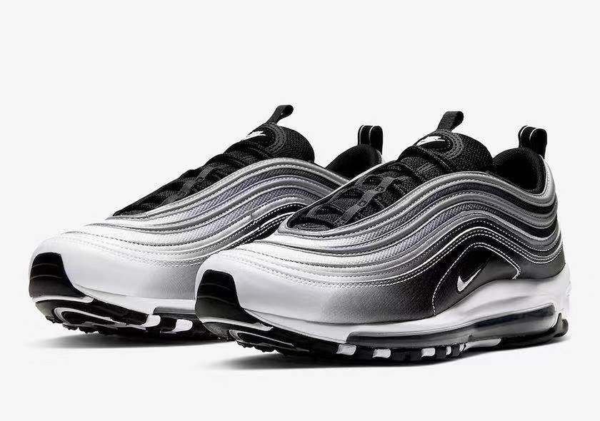 黑白渐变设计!Air Max 97 全新配色现已登场!