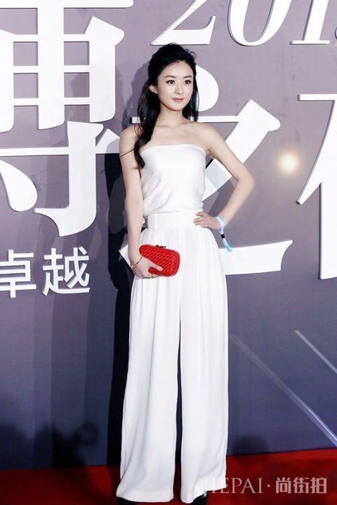 女星同穿阔腿裤,杨幂唐嫣刘诗诗赵丽颖杨颖刘涛还是输给了她!