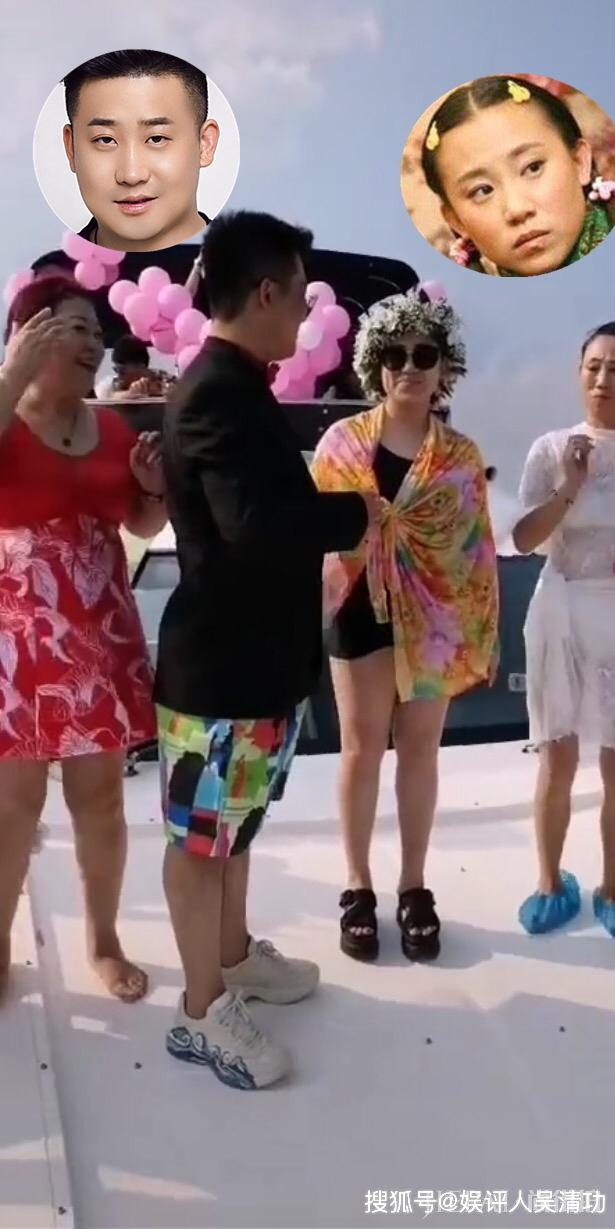 赵本山徒弟丫蛋被求婚后首次亮相，红光满面气色佳，未婚夫却没来