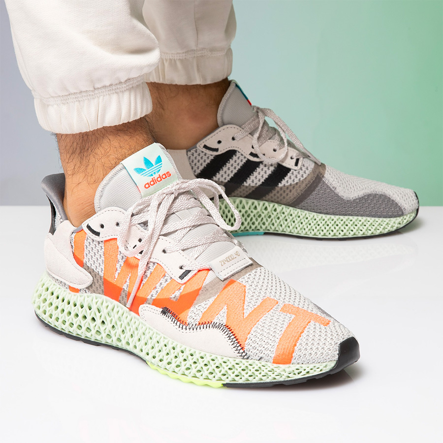 又是科技球鞋革新,全新 adidas ZX 4000 4D 现已发售!