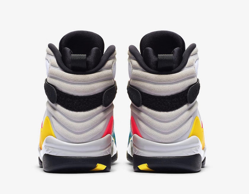 官网预告来袭！Air Jordan 8“Multi-Color”明日登场！