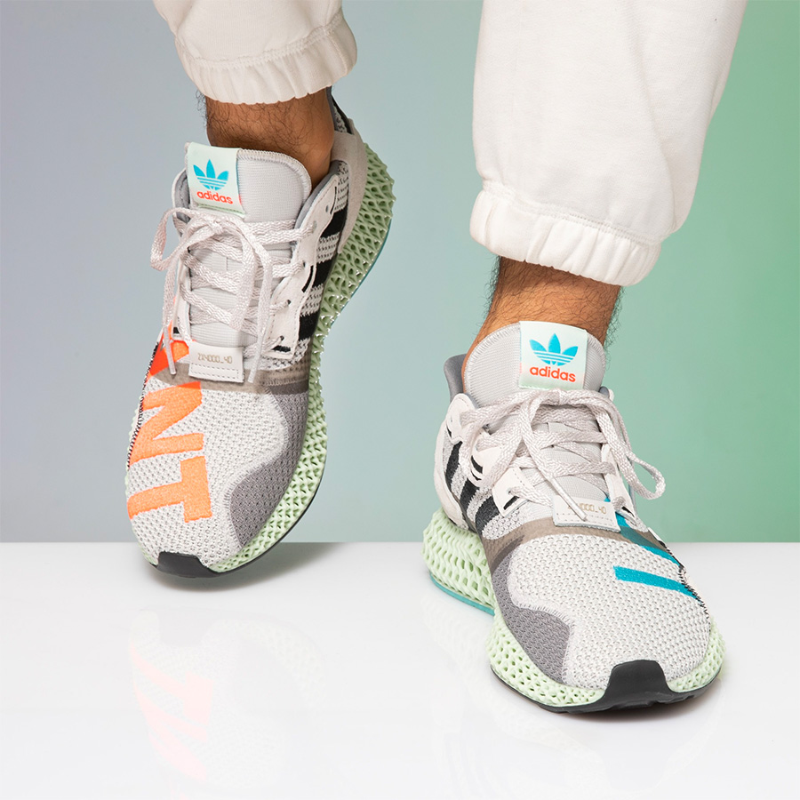 又是科技球鞋革新,全新 adidas ZX 4000 4D 现已发售!