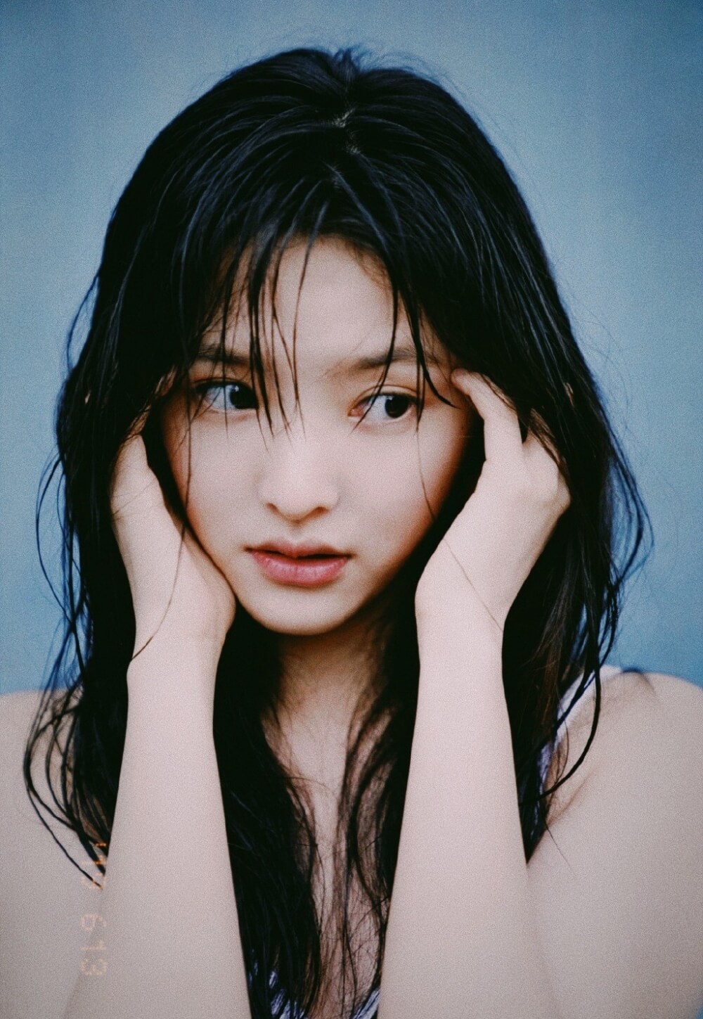 超级漂亮的美女网红章若楠小清新唯美湿身诱惑照片写真