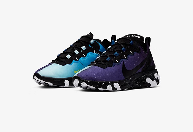 星空鸳鸯配色！Nike React Element 55 全新配色登场