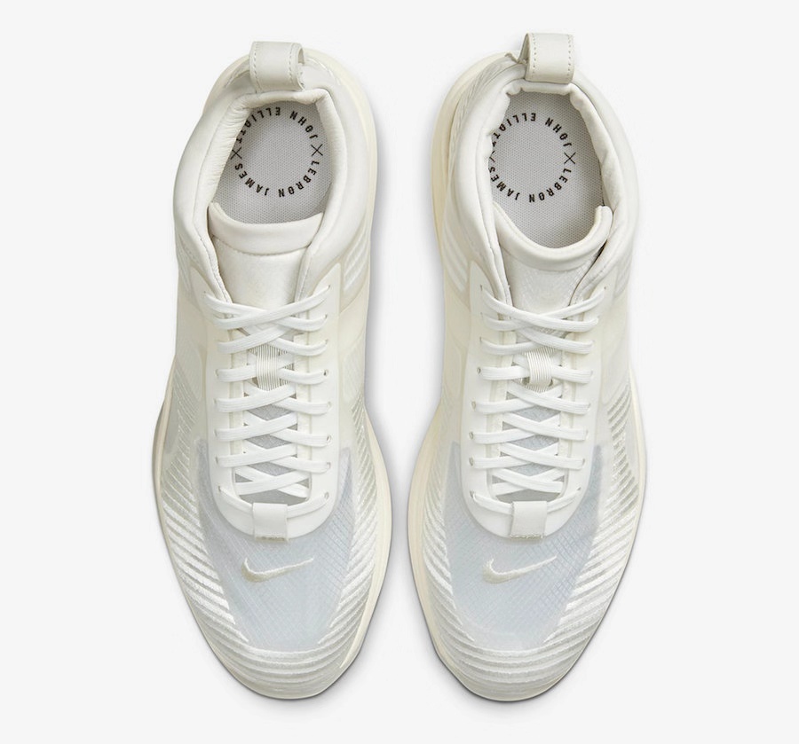 不要错过！John Elliott x LeBron Icon 纯白配色官图释出