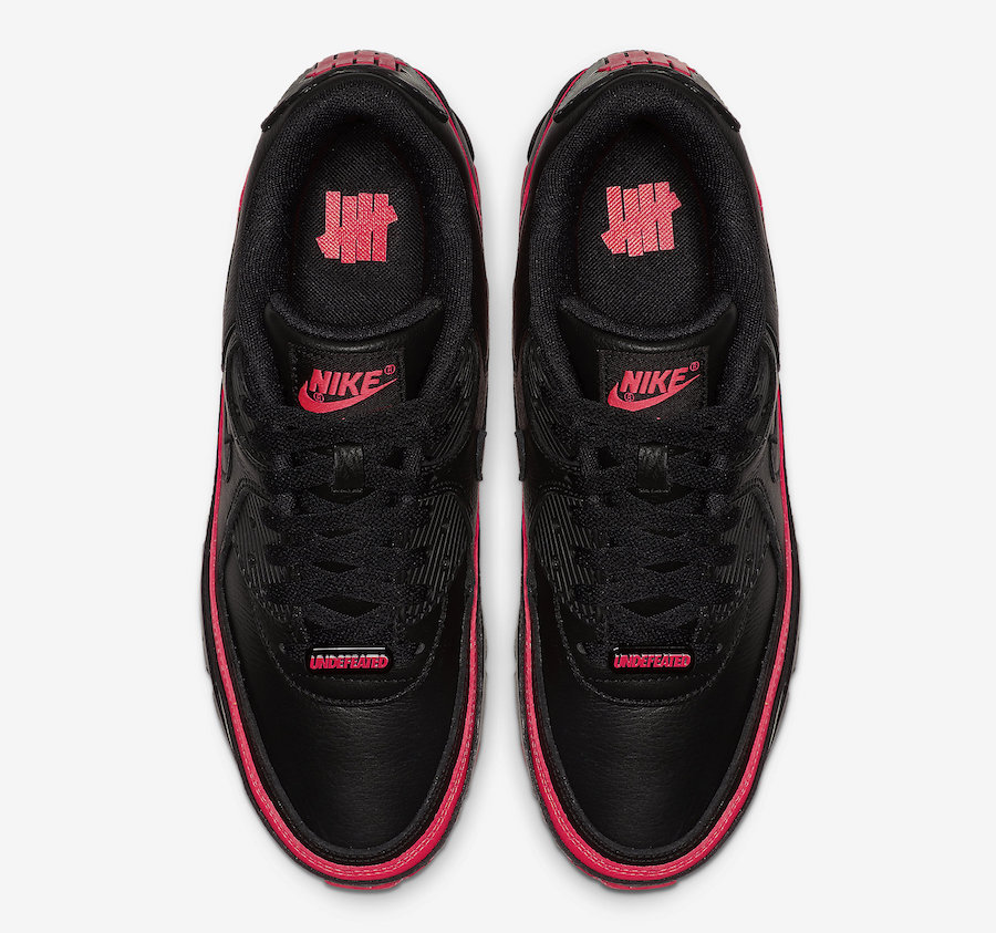 四色齐出!UNDEFEATED x Nike Air Max 90 官方上脚图公布!