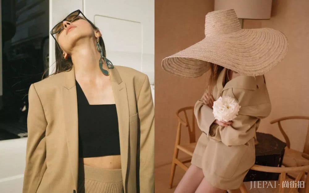 盐系少女穿搭技巧，简约不简单的时髦感