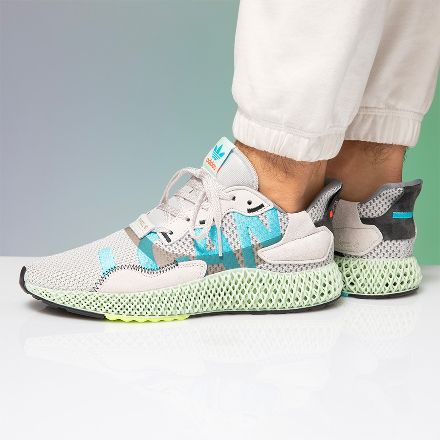 又是科技球鞋革新,全新 adidas ZX 4000 4D 现已发售!