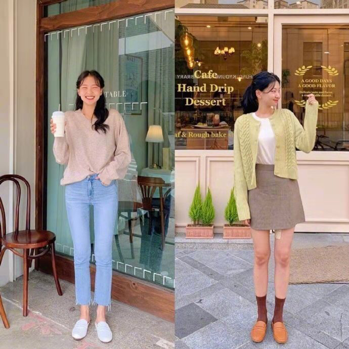 属于秋天的时髦穿搭,减龄气质两手抓,照着穿变气质软妹