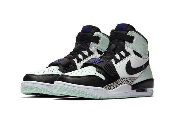 淡淡薄荷绿加持!Jordan Legacy 312 全新配色即将登场