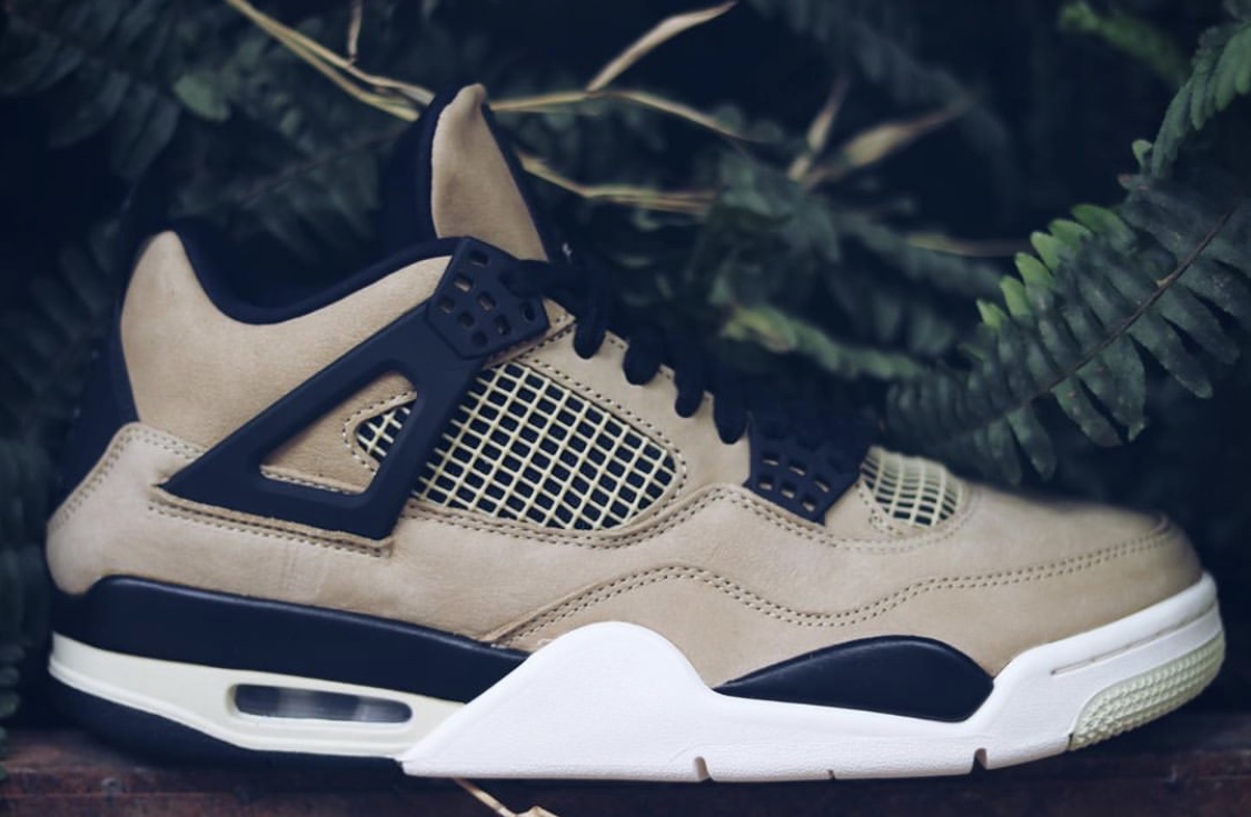 Travis Scott亲友联乘完美替代！Air Jordan 4 “Mushroom”细节大赏！