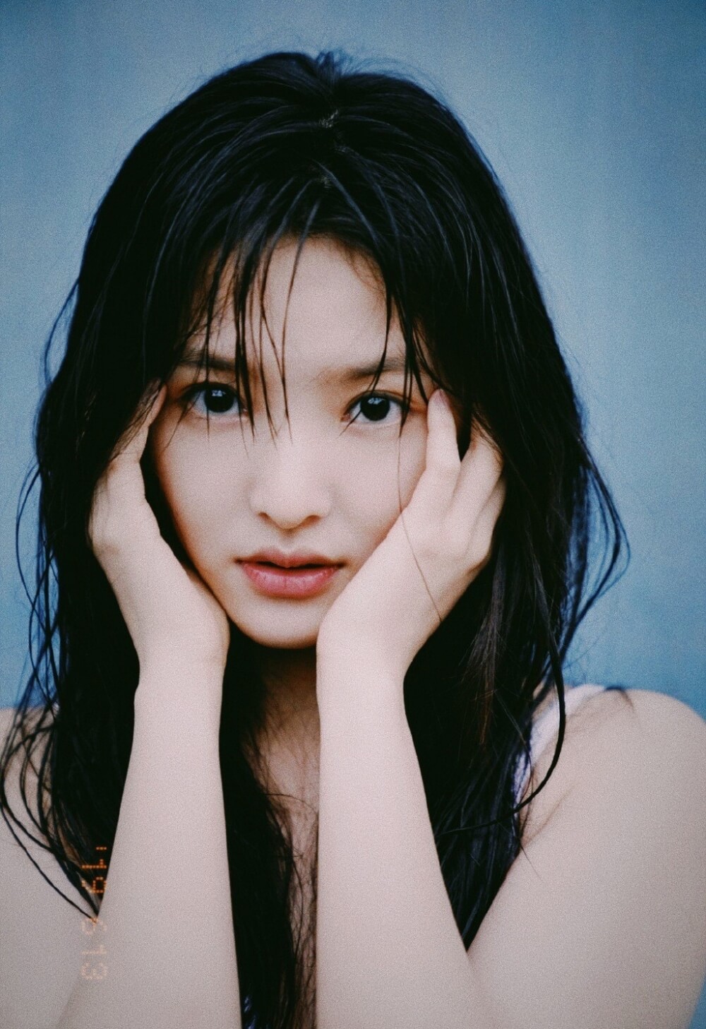 超级漂亮的美女网红章若楠小清新唯美湿身诱惑照片写真